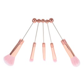 FOMIYES Cosmetics Brush Set 5-piece Makeup Brush Set Natural Application for Women