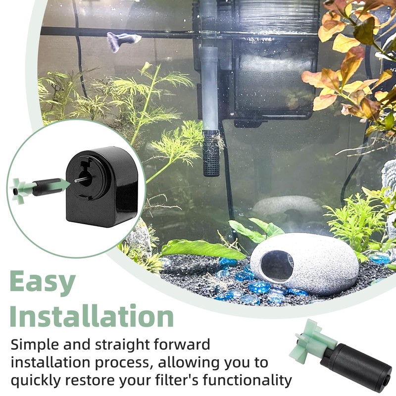 Ximoon A638 Impeller Assembly Compatible with Aquaclear 110 Power Filter