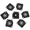 Aramox Carburetor Diaphragm, Premium Rubber Iron, 10pcs or Set, Carburetor