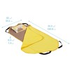 ECR4Kids Nap Mat Companion, Portable Bedding, Honey, 1-Piece