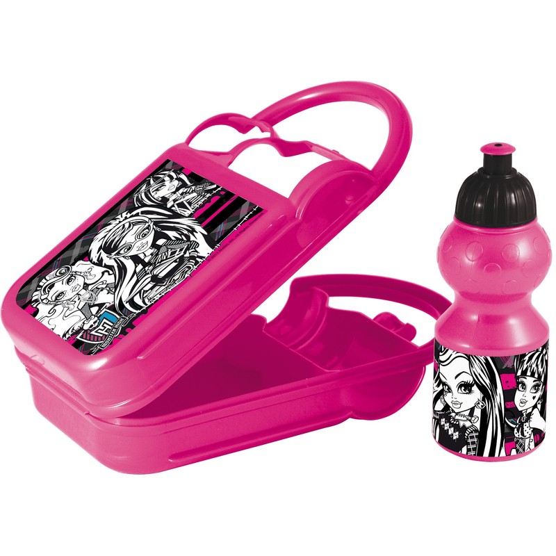 Joy Toy 737270 Monster High Lunch Box and Sport Bottle