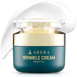 ABERA Anti-Wrinkle Face Cream, Anti-Aging Moisturizer for Fine Lines & Wrinkles, Hydrating Face Cream for Sensitive Skin, 0.7oz (1 Box)