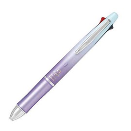 Pilot PBKHDF1SEF3-GLA Composite Writing Instrument (Ballpoint Pen 0.02 inch (0.5 mm), Black, Red, Blue, Green, Sharp 0.01 inch (0.3 mm), Doctor Grip, 4+1, Gradient Lavender