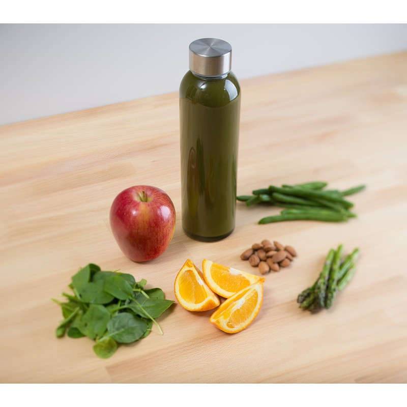 Epica Glass Water Bottles, 17.5 oz Set of 6 |