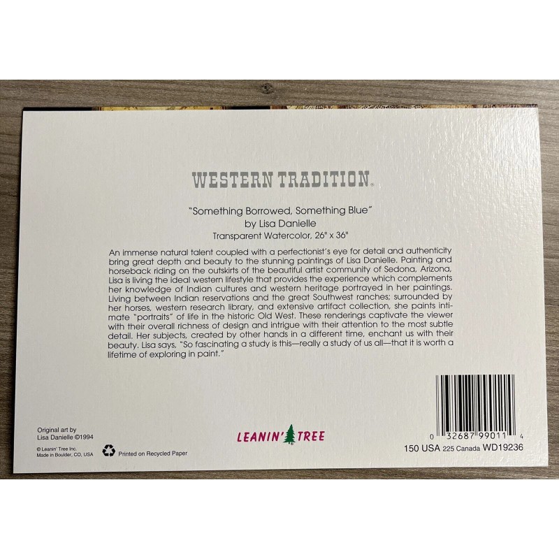 Leanin’ Tree Leaning Tree Wedding Card WD19236 Boots Western Ranch