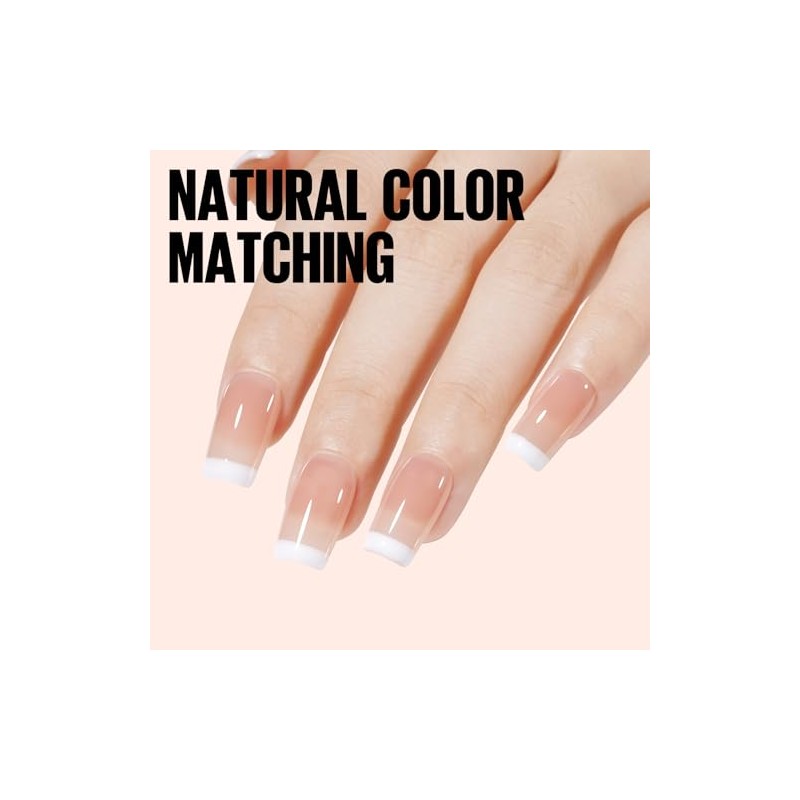 TOMICCA Gel Nagellack Rosa Nudee, 8ml UV Nagellack Soak Off