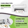 60 Sheets Premium Printable Vinyl Sticker Paper for Inkjet Printers