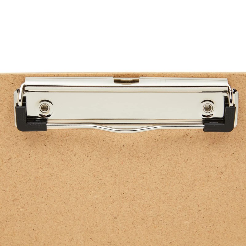Juvale Clipboard - 11.5 x 17.4 in, Brown MDF, 4-Pack