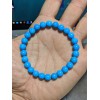 RAYON Sleeping Beauty Blue Turquoise Bead Bracelet Men Women 8mm