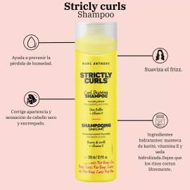 Marc Anthony 3 Pack Strictly Curls Sh, Ac & Defrizz Leave-in