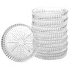 Yesland 8 Pack Crystal Coasters Tea Bag Coaster - 3.75