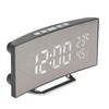 LED Digital Clock 3 Level Brightness Snooze USB Battery Powered