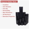 Neoprene Rubber Sheet Solid Rubber Strips Roll Pad, Insulation, Anti-Vibration,