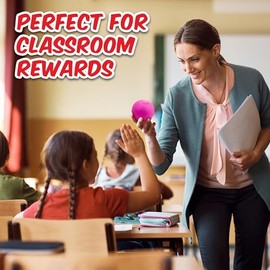 Pelotas antiestrés de Playbees para tirar, estirar y apretar – 4 pelotas – Bolas sensoriales elásticas para aliviar el estrés y la ansiedad – Juguetes para calmar y hacer malabares para niños y
