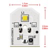 HPUY WR55X11132 WR55X25754 LED Light Compatible for GE Refrigerator Replace