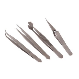Faithfull Tweezer Set (4 Pieces)