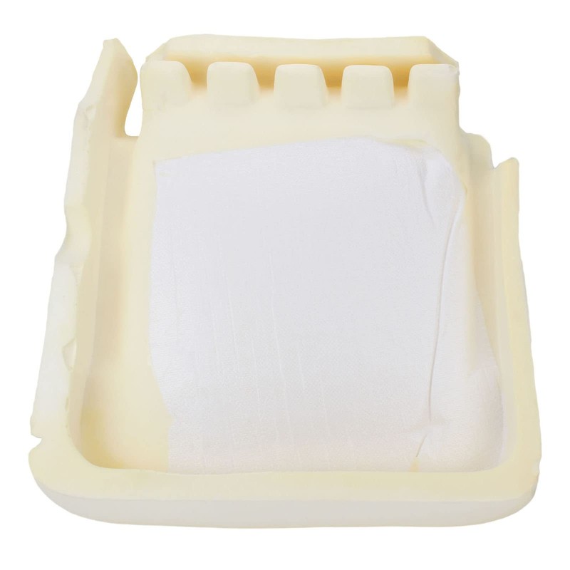 AUTOKAY Driver Side Seat Bottom Cushion + Gray Seat Cover