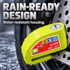 Motorcycle Disc Brake Alarm Lock for Theft Deterrence – 110dB
