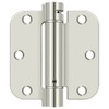 Deltana Dsh35r514 Spring Hinge, Bright Nickel