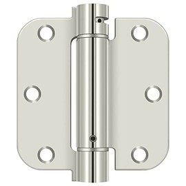 Deltana Dsh35r514 Spring Hinge, Bright Nickel