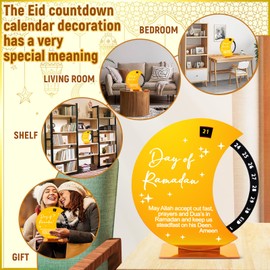 Ramadan Calendar, Ramadan Countdown Calendar, Ramadan Mubarak Decoration, Eid Mubarak Advent Calendar, Ramadan Decorations Countdown Calendar for Home Ramadan Table Decoration