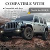 2PCS Compatible with Jeep Mirrors Doors Off,Adjustable Driver and Passenger