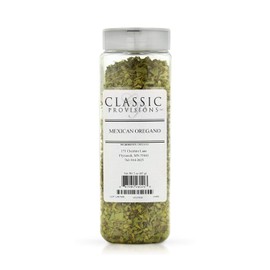 Classic Provisions Spices, Mexican Oregano Dried Whole Leaves – 3oz Shaker – Rich in Flavor for Snacks, Chicken, Salsa, Guacamole, and More