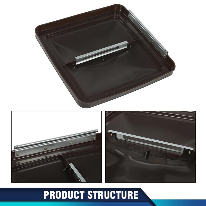 PIT66 New 14" x 14" Replacement Roof Vent Cover Camper