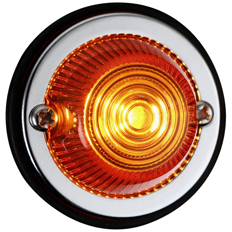 Kijima 219-5060 Motorcycle Turn Signal Lamp DUT Cowl Amber, 12v10w,