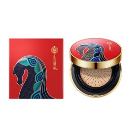 ZEESEA [Palace Identity] Air Cushion BB Cream Moisturizing Foundation Waterproof Concealer Long Lasting Brighten Makeup Natural Cover (N03#Natural)