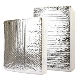 RVINGPRO 2 Pack RV Skylight Insulators 14" x 14" and 14" x 22" RV Vent Insulations for Vent Inside Camper Trailer, with Storage Bag