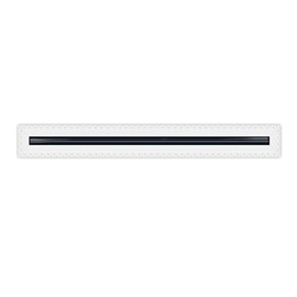 BUILDMART - 60" Linear Slot Diffuser - 1 Slot - Mud in Air Vent Cover - Drywall Mud-in White Air Vent - Mud Linear Slot Diffuser - Register Grille for Ceiling and Walls - Texas Buildmart