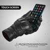 Oro Biker Motorbike Gloves Premium Leather Motorcycle Motorbike Gloves Touch