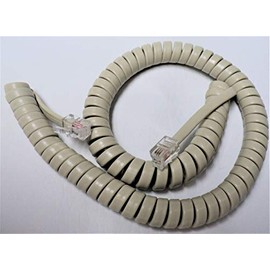 Ash 9 Ft Short Handset Cords Compatible with Norstar Nortel Phone Meridian M Series M7100 M7208 M7310 M7324 M2000 M2008 M2112 M2216 M2317 M2616 M5000 M5316 Receiver Curly Coil rj9 rj22 Wire