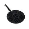 Nordic Ware Nonstick Pancake Pan, Heavy Aluminum, 7 Round Cups,