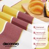 Deconovo Striped Tablecloth Polyester Rectangle Table Cloth Decorative Table Cover
