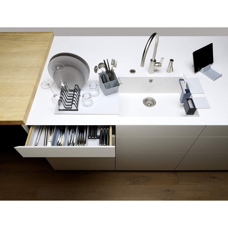 Kuhn Rikon Wave Drawer Organiser, Medium, Blue