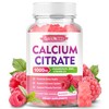 Calcium Citrate Gummies 1000mg w/Vitamin D3, High Absorption Calcium Supplement