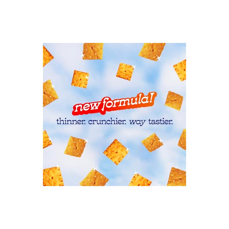 WHY? SNACKS NEW & IMPROVED FORMULA, Gluten-Free Cheddar Crackers, 2