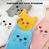 Aliangting 5 Pairs Adorable Women Socks Cute Cat Cotton Socks