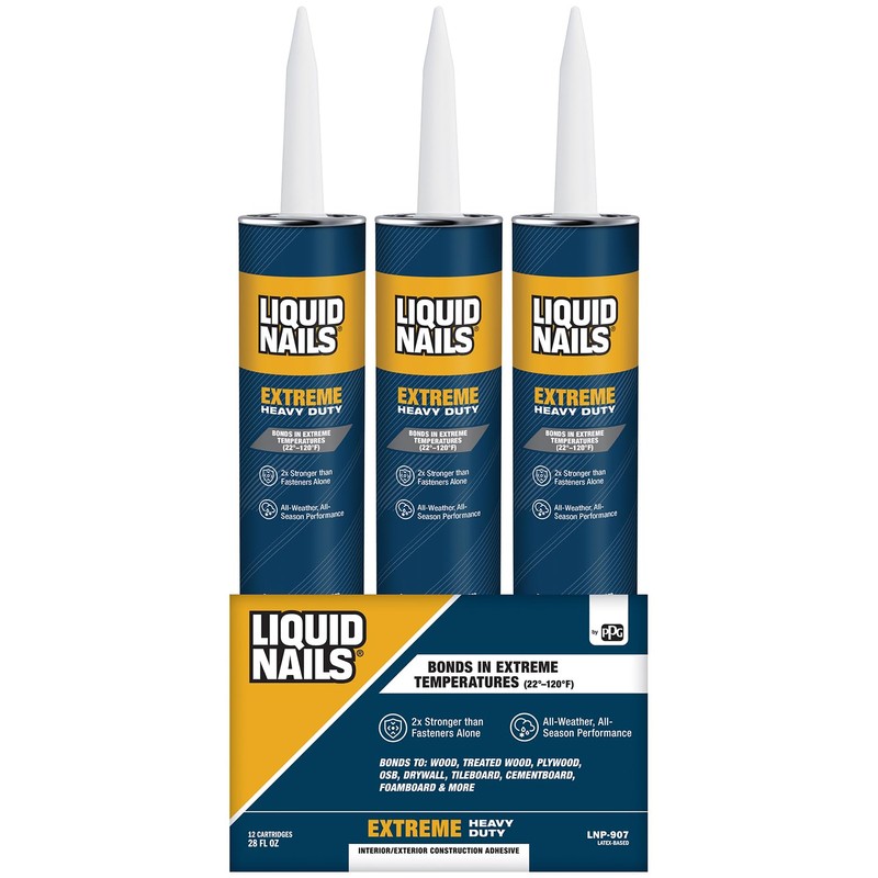 Liquid Nails Extreme Heavy Duty 28 oz. White Latex-Based Construction