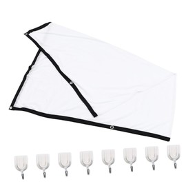 IWOWHERO 1Pc Portable Projector Screen Lightweight Easy to Install for Home Theater Outdoor Use High Definition Picture Quality for Presentations Movie