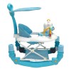 Andadera Mecedora Musical Con Llantas De Gel,baston,toldo Color Azul