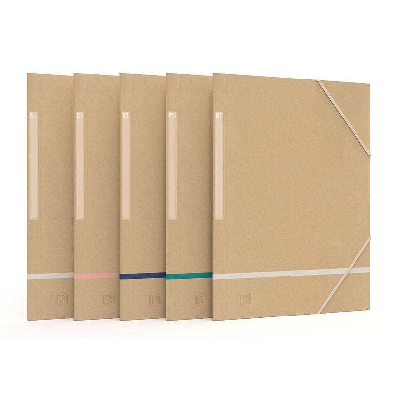 OXFORD Touareg Pack of 5 Cardboard Sleeves 3 Elastic Flaps