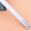 5pcs Stainless Steel Ruler - 15cm Straight Edge Metal Measuring