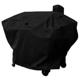 Patio King Grill Cover Replacement for Camp Chef Woodwind 36, SmokePro 36, All 36-Inch Pellet Grills - Upgraded Heavy Duty, Ultra-Durable, All-Weather Pellet Grill Cover (Black)