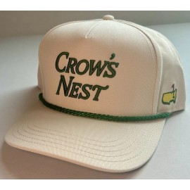 Masters 2025 Masters Crow's Nest Men's Rope Hat Cap Augusta National Golf Club