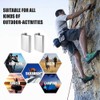 2 Pieces Stainless Steel Hip Flask, 6 oz Hip Flask,