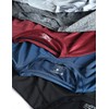 5 Pack Men’s Active Quick Dry Crew Neck T Shirts
