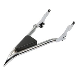 WFLNHB Motorcycle 22inch Sissy Bar Detachable Passenger Pointed Rear Backrest with Cushion Pad Replacement for Touring Road King Street Glide Electra Glide Road Glide 2009-2021